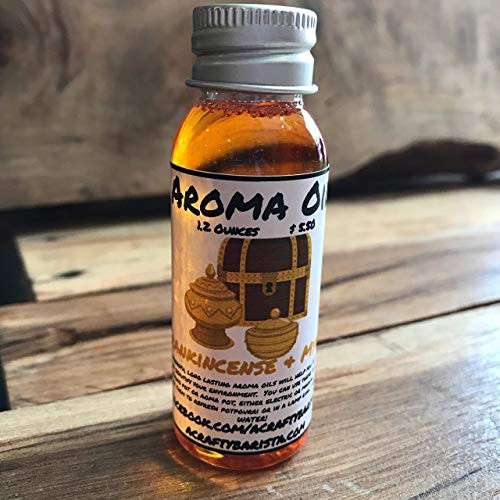 Frankincense and Myrrh Aroma Warming Oil  1 Ounce