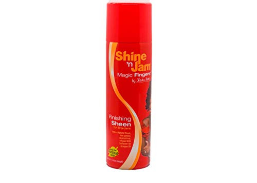 Ampro Shine-N-Jam Magic Fingers Finishing Sheen For Braiders -Pack of 1-
