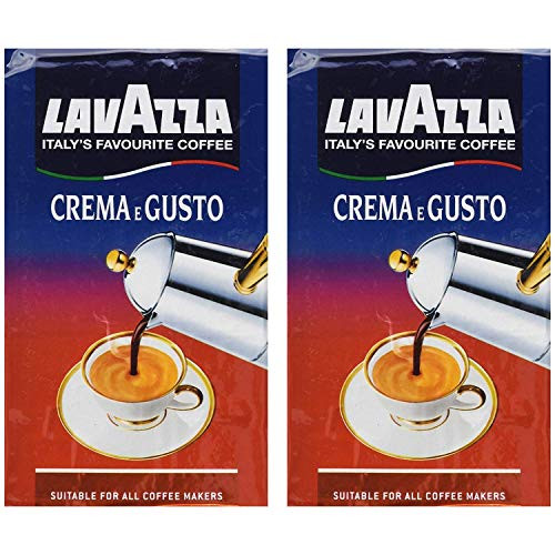 LavAzza Crema e Gusto Ground Coffee 8.80 oz -Pack of 2-