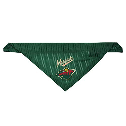 Littlearth Minnesota Wild Dog Cat Mesh Jersey Bandana L XL