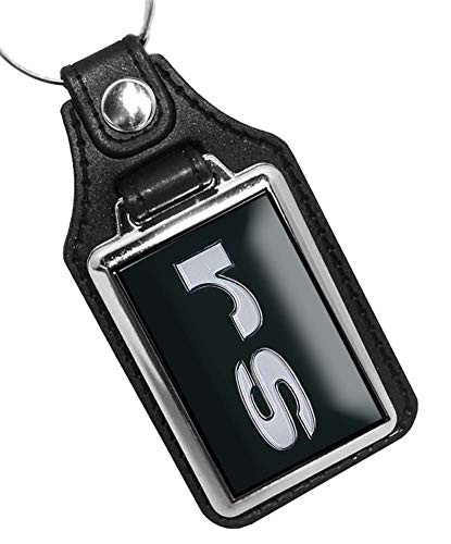 Brotherhood 1960_s Chevy Camaro Rally Sport Emblem Design Keychain Key Holder Key Ring for Men Heavy Duty Car Keyring for Men and Women