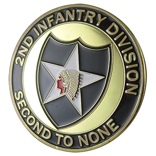 lovesports2013 U.S. Army 2nd Infantry Division Second to None GP Coin 1076