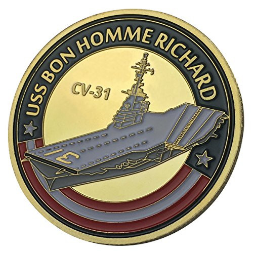 U.S. Navy USS Bon Homme Richard CV-31 GP Challenge Coin 1152