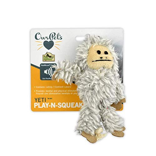 Our Pets Yeti Play-n-Squeak Cat Toy