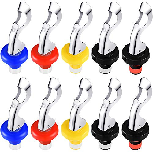 10 Pieces Christmas Silicone Wine Stoppers Wine Bottle Plug Manual Wine Bottle Cork Beverage Bottle Stoppers for Wine Beverage Supplies 10 Pieces Christmas Silicone Wine Stoppers Wine Bottle Plug Manual Wine Bottle Cork Beverage Bottle Stoppers for Wine Beverage Supplies