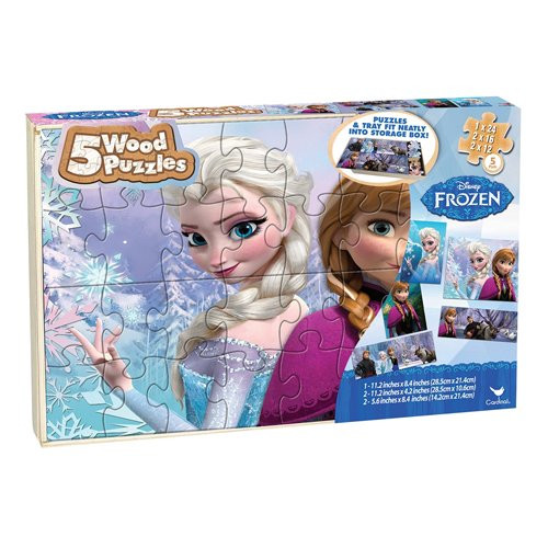 wooden frozen puzzle