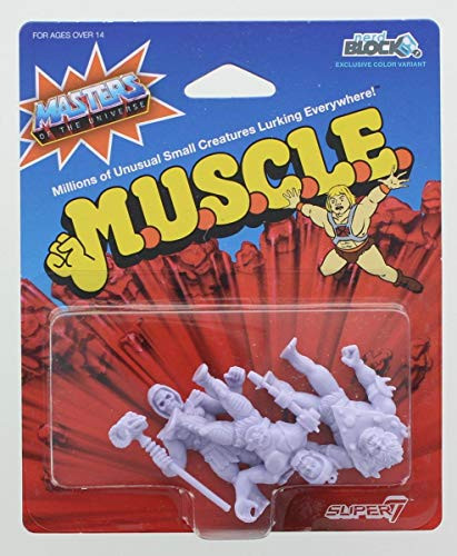 Toynk Masters of The Universe M.U.S.C.L.E. 3-Pack  Skeletor  Beast Man  Trap Jaw