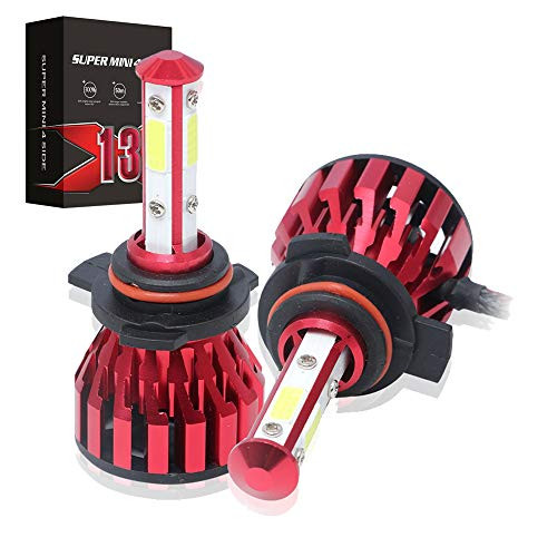 9012 HIR2 Bulb Replacement 9012 HIR2 12000LM-Pair- Led Headlight Conversion Kit High Low beam Headlight Bulbs Traditional Headlight Replacement 120W-Pair- Beam Plug-N-Play