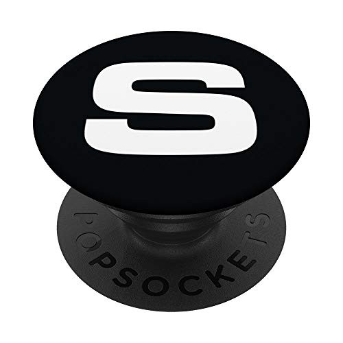 Simkl S Logo PopSockets PopGrip  Swappable Grip for Phones  and  Tablets