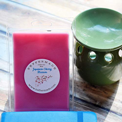 Japanese Cherry Blossom Soy Wax Melt -Jumbo Soy Wax Melts - pack of 6 1oz cubes