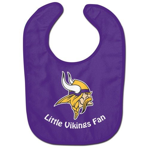 NFL Football Full Color Mesh Baby Bibs -Minnesota Vikings All Pro-