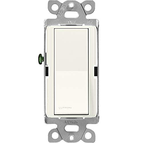 Lutron Claro On Off Switch  15-Amp  Single-Pole  SC-1PS-BI  Biscuit
