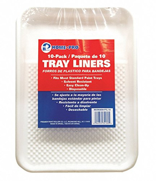 Premier Paint Roller Ptl-10 Solvent Resistant Paint Tray Liner 9inch Premier Paint Roller Ptl-10 Solvent Resistant Paint Tray Liner 9inch