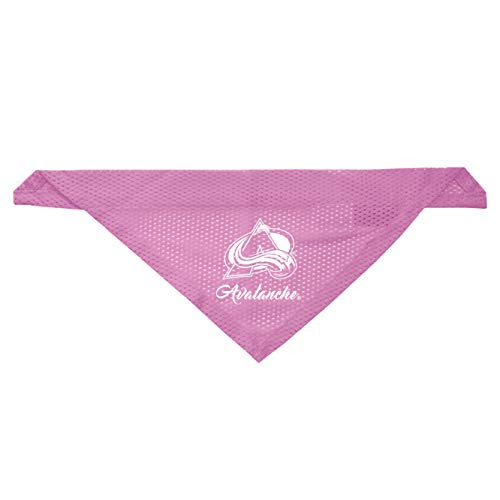 Littlearth Colorado Avalanche Dog Cat Mesh Jersey Bandana Pink S M