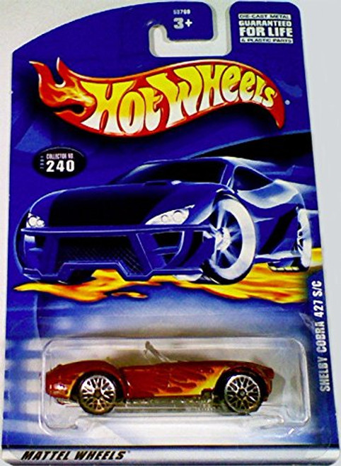 Hot Wheels 2001 Shelby Cobra 427 S C RED 240 Convertible 1 64 Scale Hot Wheels 2001 Shelby Cobra 427 S C RED 240 Convertible 1 64 Scale
