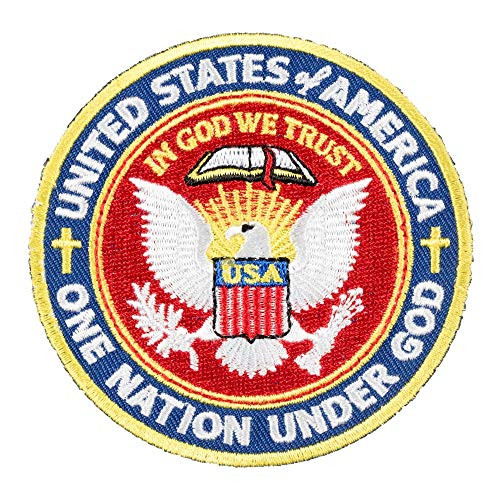 U.S. Seal One Nation Under God Patch  Patriotic Patches