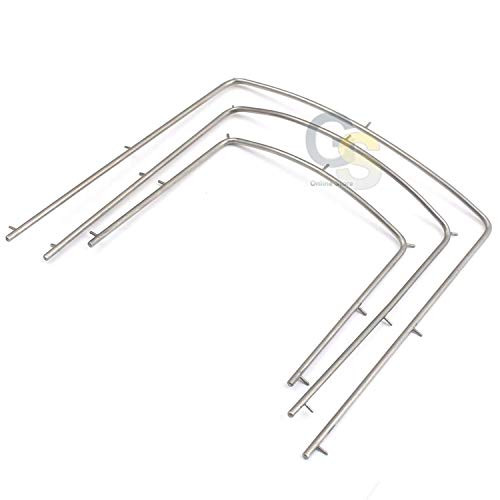G.S DENTAL Orthodontic Rubber Dam Frames Three Sizes New