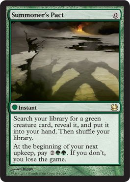 Magic The Gathering - Summoner39 s Pact -164- - Modern Masters