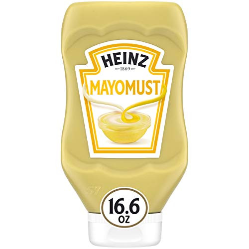 Heinz Mayomust Mayonnaise  and  Mustard Sauce Mix -16.6 oz Bottle-