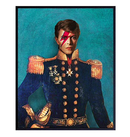 David Bowie Poster Vintage Retro Pop Art Wall Art Home Decor - Ziggy Stardust Art Print - Unique Room Decorations for Living Room Bedroom Dining Room - Gift for Modern Art 80_s Music Fans - 8x10 David Bowie Poster Vintage Retro Pop Art Wall Art Home Decor - Ziggy Stardust Art Print - Unique Room Decorations for Living Room Bedroom Dining Room - Gift for Modern Art 80_s Music Fans - 8x10
