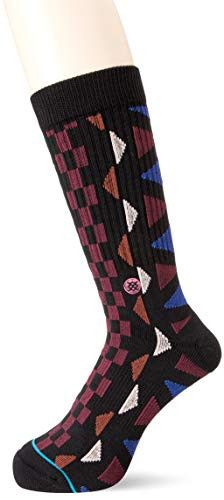 Stance Aztec Men_s Classic Crew Socks -Black  Large-