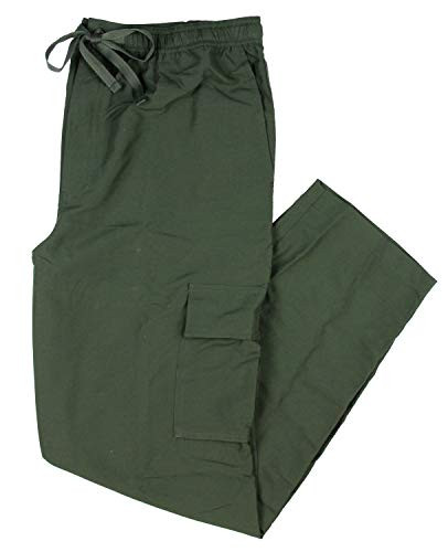 Intimo Mens Pant Packable Pajamas Sleep Pants Medium Forest