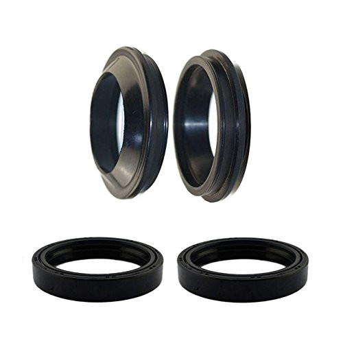 AHL Front Fork Shock Oil Seal and Dust Seal Set 45mm x 57mm x11mm for Honda VTX1800 F N T 2004 2006-2010