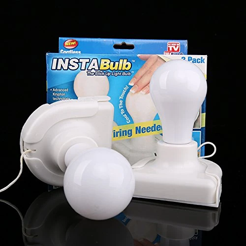 Modern Stick Up LED Light Cabinet Closet Bulb Lamp Self Adhesive Battery Operated Wall Night Light