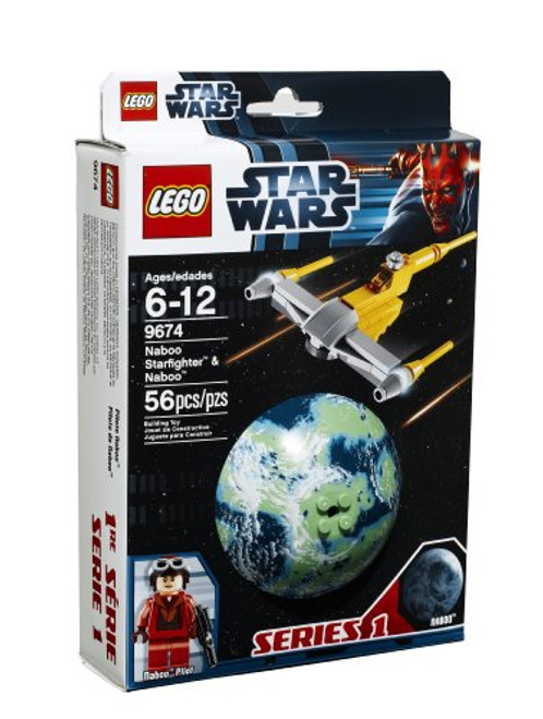 LEGO Star Wars Naboo Starfighter and Naboo 9674 LEGO Star Wars Naboo Starfighter and Naboo 9674