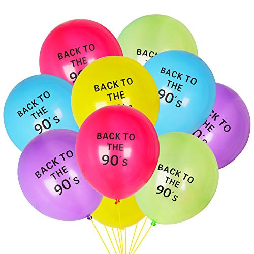 Yoaokiy 90S Theme Birthday Party Balloons Decorations Supplies 60Pcs Back to The 90_S Hip Hop Theme Party Balloons 90S Retro Throwback Party Latex Balloon Decor Yoaokiy 90S Theme Birthday Party Balloons Decorations Supplies 60Pcs Back to The 90_S Hip Hop Theme Party Balloons 90S Retro Throwback Party Latex Balloon Decor