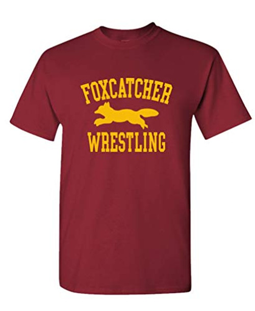 The Goozler Foxcatcher Wrestling - Sport Movie - T-Shirt Maroon XL The Goozler Foxcatcher Wrestling - Sport Movie - T-Shirt Maroon XL