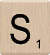 -10- Beautiful Scrabble Letter S Tiles  Scrabble for Crafts  Scrabble Game Piece S  10 Letter S  Hardwood  Individual Scrabble Tiles for Crafts  A to Z Scrabble Tiles