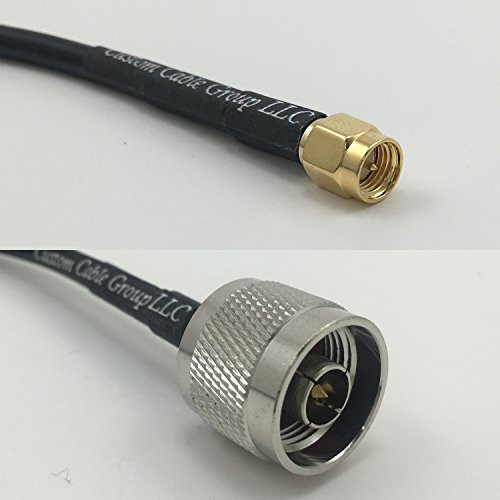 30cm RG316 SMA MALE to N MALE Pigtail Jumper RF coaxial cable 50ohm 12inch Quick USA Shipping