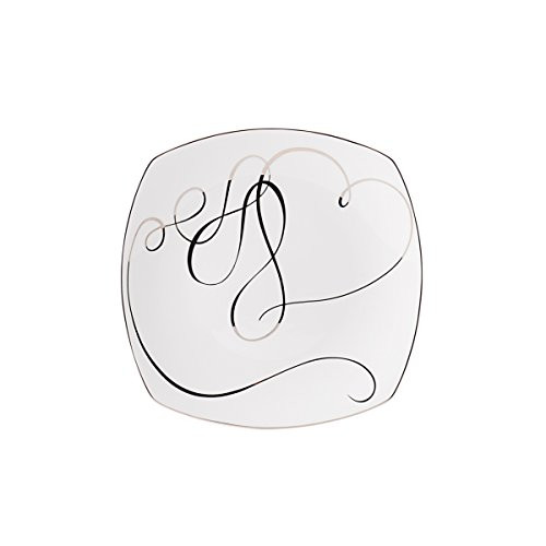 Mikasa Love Story Square Salad Plate, 8.5-Inch