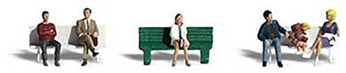 Woodland Scenics N Bus Stop People