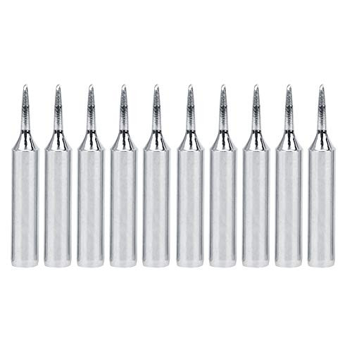 10Pcs 900M-T-1C Copper Iron Tip Lead?Free Soldering Tool Replacement Soldering Accessory Soldering Equipment