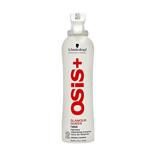 Schwarzkopf Schwarzkopf? Professional Osis Glamour Queen H2o Free Volumeumising Hairspray  7.5 Ounce