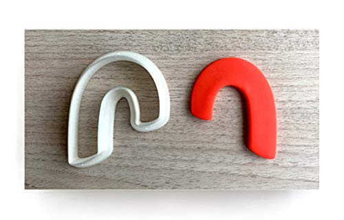 Abstract Arch 2 Cookie Cutter Scalloped Arch or Half Donut Fondant Cutter