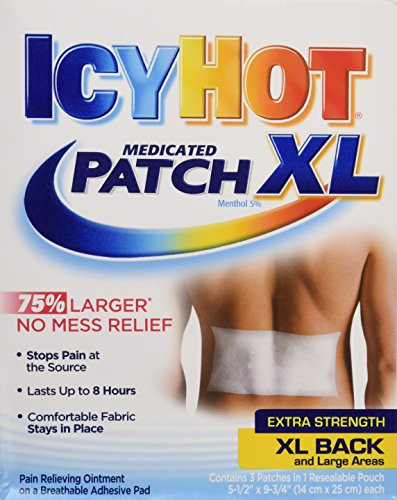 Icy Hot Extra Strength Medicated Patch  3 Count