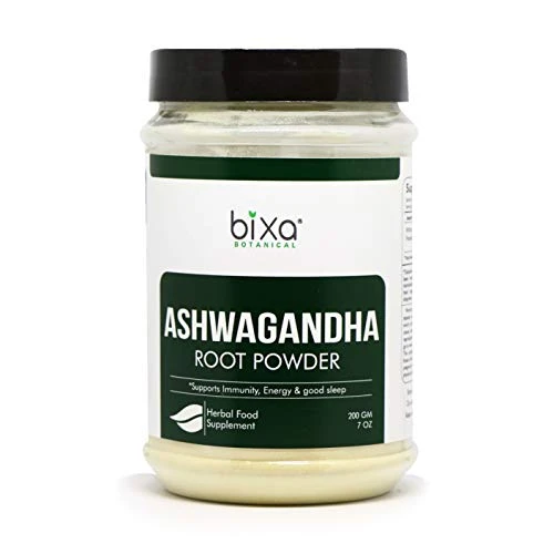 Ashwagandha Root Powder -Withania Somnifera Root- by Bixa Botanical -7 Oz   200g-