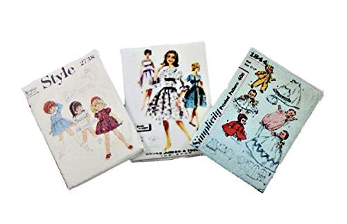 Melody Jane Dollhouse 3 1950_s Sewing Patterns 1 12 Miniature Dressmaking Accessory