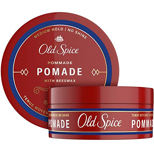 Old Spice Hair Styling Pomade for Men  Medium Hold No Shine  2.22 Oz Each  Twin Pack  NEW Formula