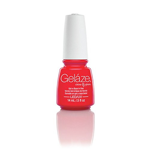 China Glaze Gelaze100 Percent  Gel-n-Base Polish  Rose Among Thorns  0.5 Ounce