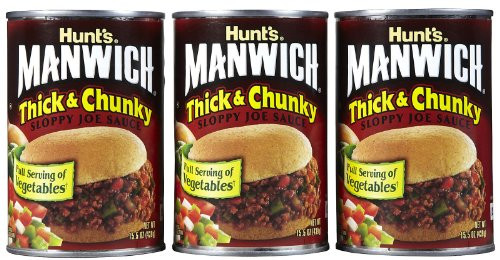 Hunt_s Manwich Thick  and  Chunky Sloppy Joe Sauce - 15.5 oz - 3 pk