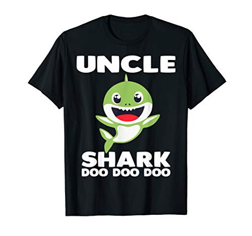 Uncle Shark Doo Doo Mommy Auntie Daddy Baby Tee T-Shirt Uncle Shark Doo Doo Mommy Auntie Daddy Baby Tee T-Shirt