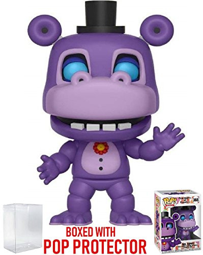 Funko Pop! Games: Five Nights at Freddy's Pizza Simulator - Mr. Hippo Vinyl Figure (Bundled with Pop Box Protector Case)