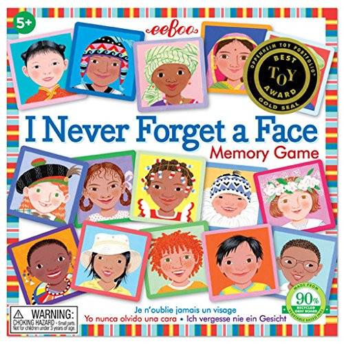 eeBoo I Never Forget a Face Matching Game