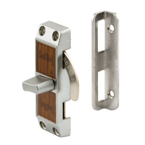 Defender Security S 4061 Deadbolt Loop Lock  Aluminum Finish