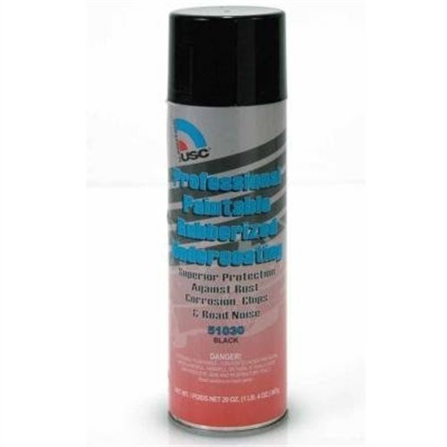 U. S. Chemical  and  Plastics Rubberized Paintable Undercoating  17.75 oz. Aerosol -USC-51030-