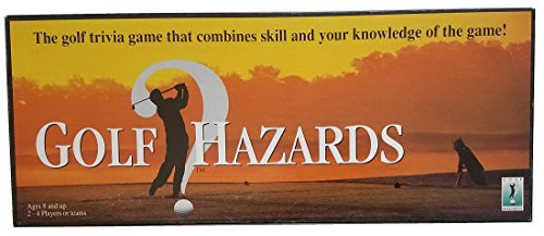 Golf Hazards; the Golf Trivia Game That Combines Skill and Your Knowledge of the Game